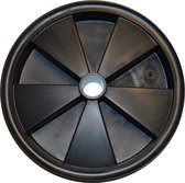Lescha kunststof wiel voor betonmolens type Euromix 125 en SM145 - per stuk