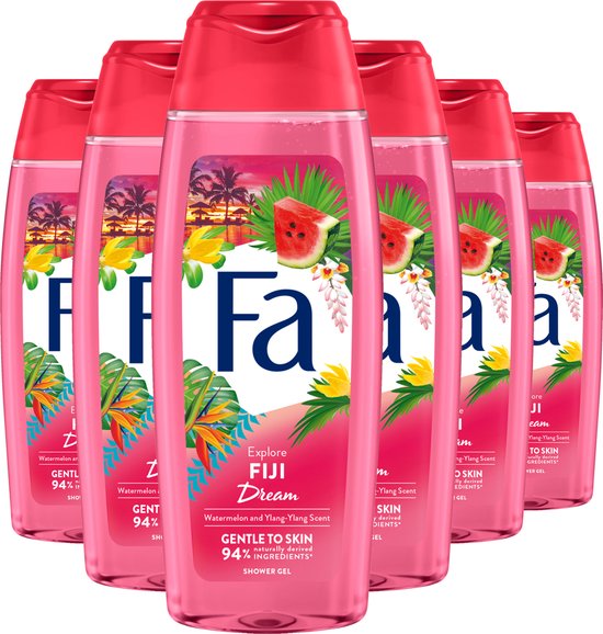 Fa Fiji Dream - Douchegel - Voordeelverpakking - 6 x 250 ml | bol.com