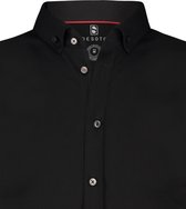 Desoto - Overhemd Korte Mouw Zwart 081 - Heren - Maat 3XL - Slim-fit