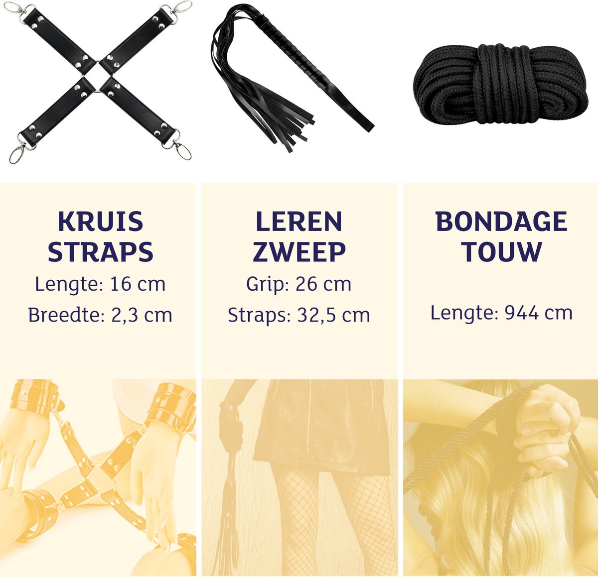 Bdsm Extreme Bondage Set Sex Toys Voor Koppels Seksspeeltjes Voor Mannen En Bol 5321