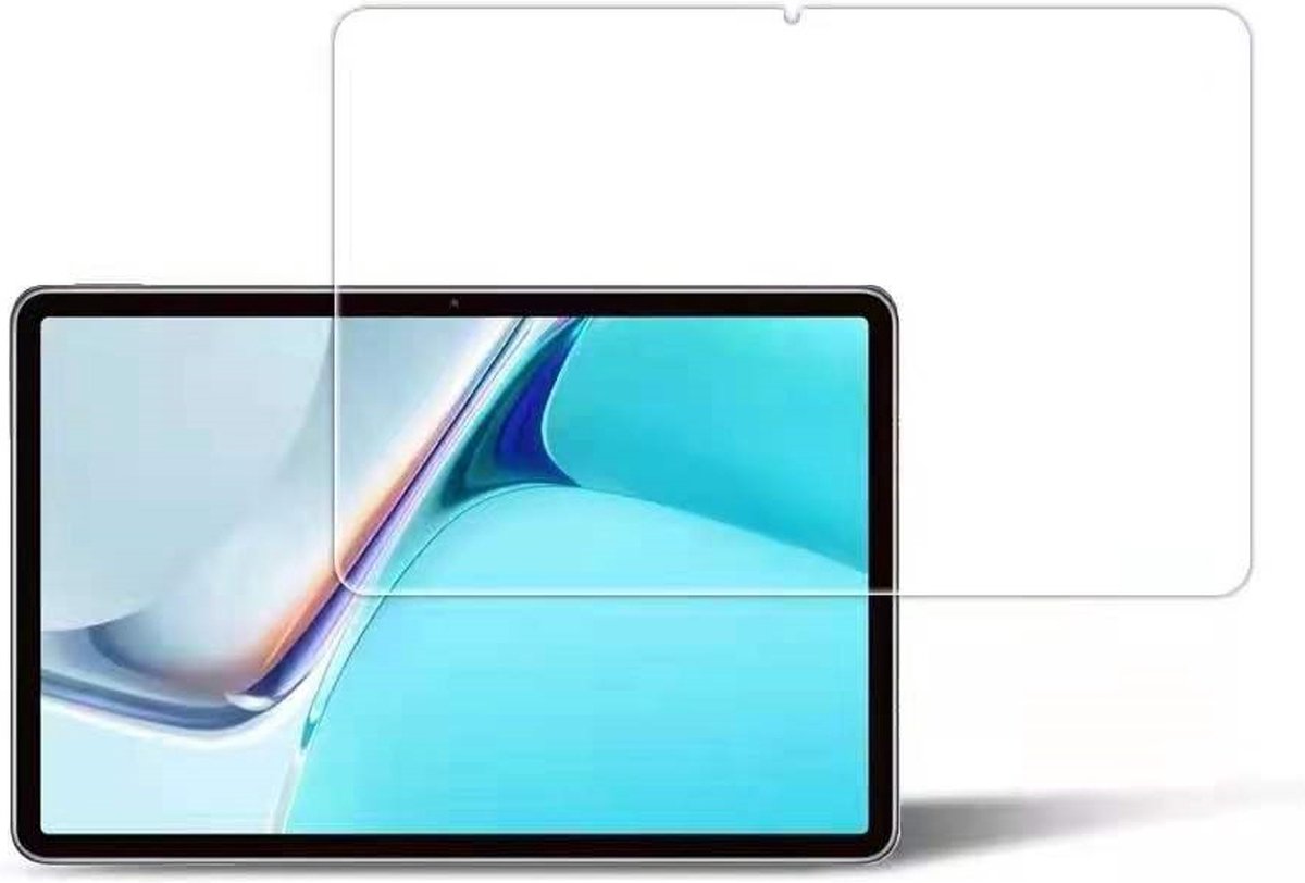 Screenprotector geschikt voor Huawei MatePad 11 (2021) 10.95 - Tempered Glass Screenprotector - Case Friendly - Transparant
