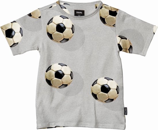 SNURK Fussball Grey T-shirt Kids 116