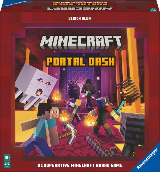 Boek: Ravensburger Minecraft Portal Dash - Bordspel, geschreven door Ravensburger