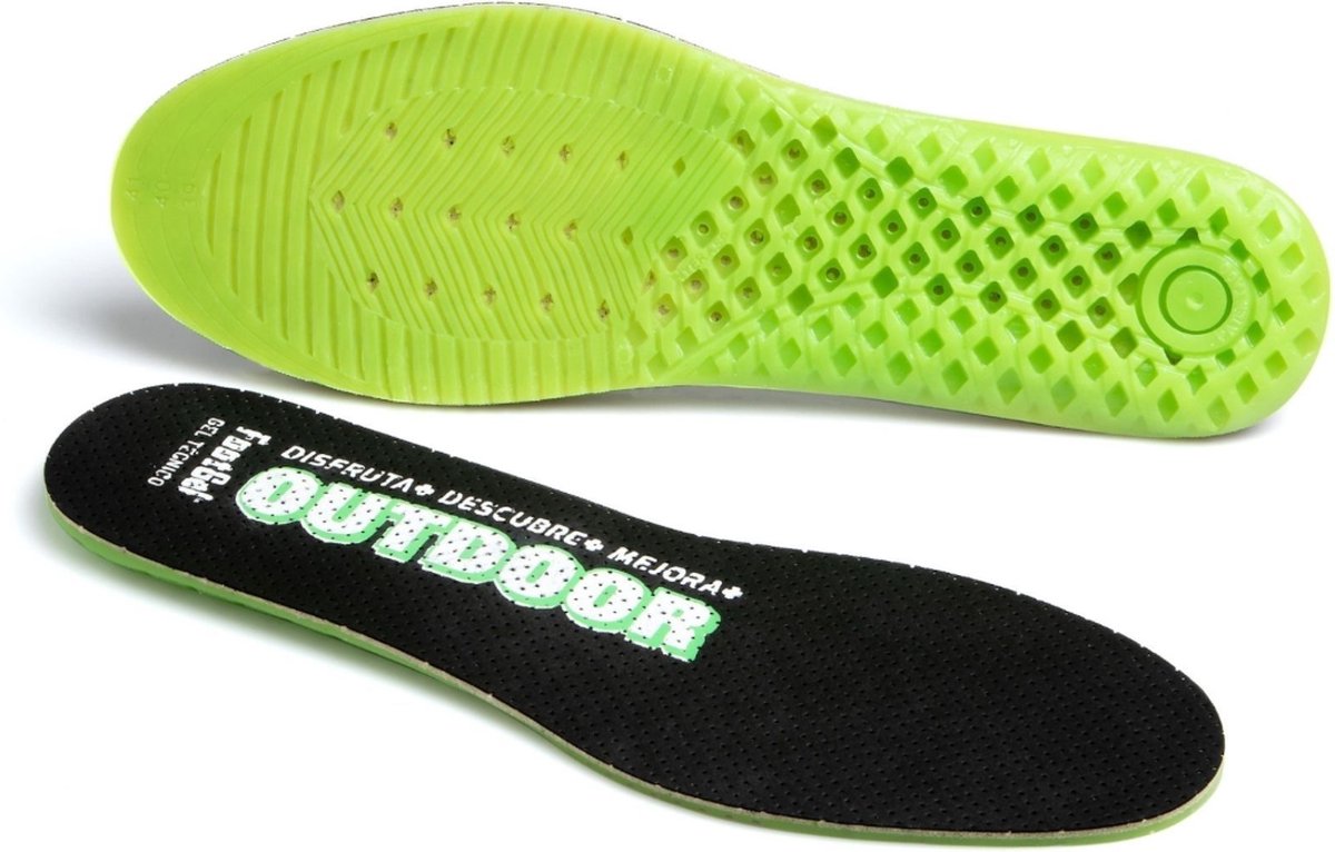 Footgel inlegzolen Outdoor Trekking Eucalyptus Groen