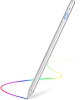 iBello Stylus Pen - Zilver - Active Touch Pen Pencil voor Android - iOS - Windows Tablets & Telefoons