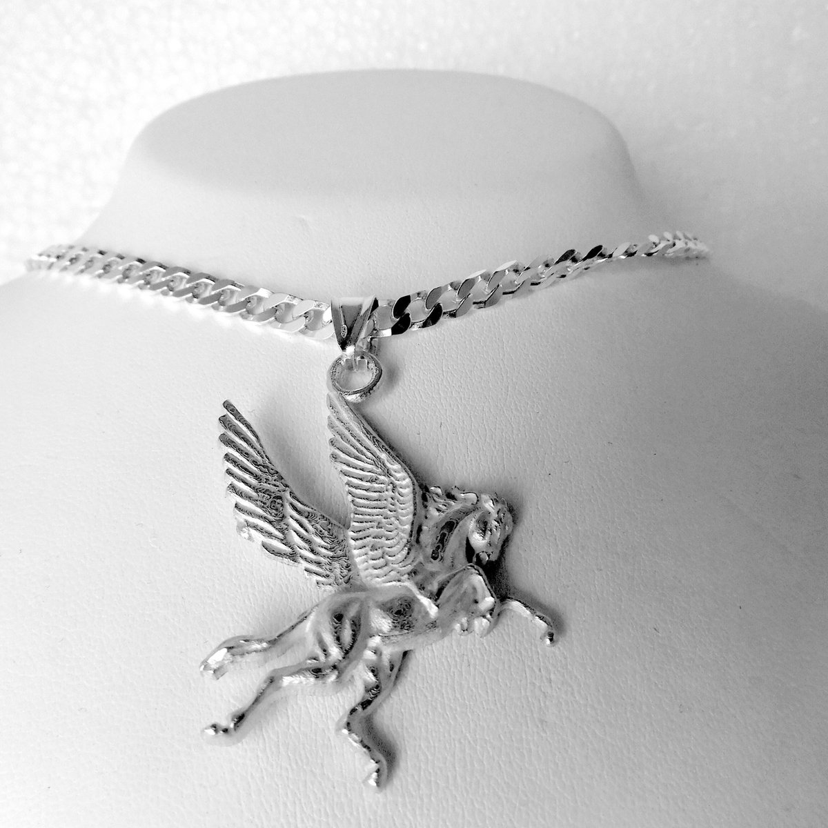 Hetty'S -Hanger van Pegasus - het gevleugelde paard- van echt zilver