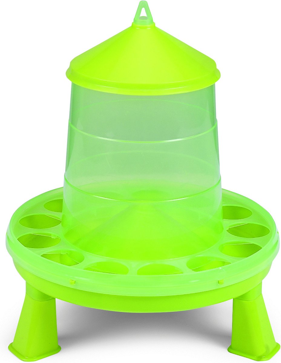 Gaun Voertoren Plastic - Voerbak - 2 kg Lime