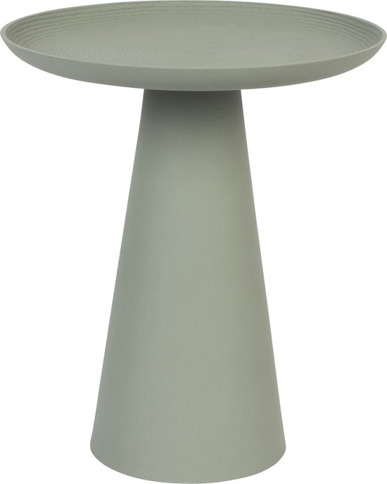 Sidetable Rond - Groen - Aluminium - Ø39.5cm - Tafel Ringar Groot - Giga Meubel