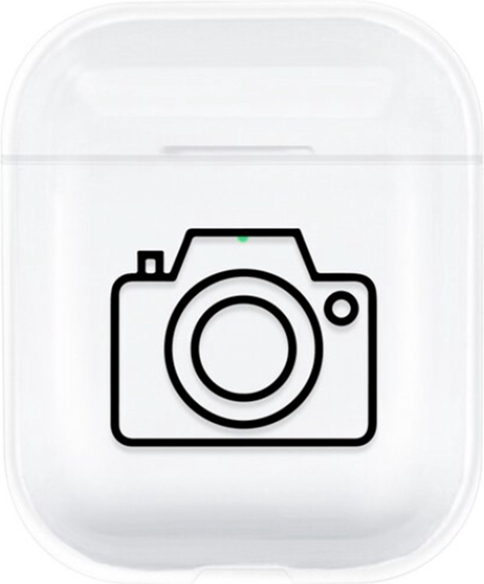 Airpods 1/2 - Transparant Bescherm Hoesje - Camera - Apple Airpods