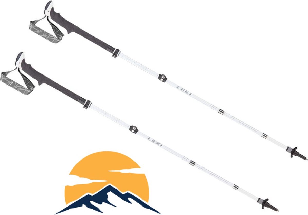 wandelstokken nordic walking stokken - walking stokken I lichtgewicht opvouwbare, verstelbare wandelstokken met tas en toebehoren , premium kwaliteit.