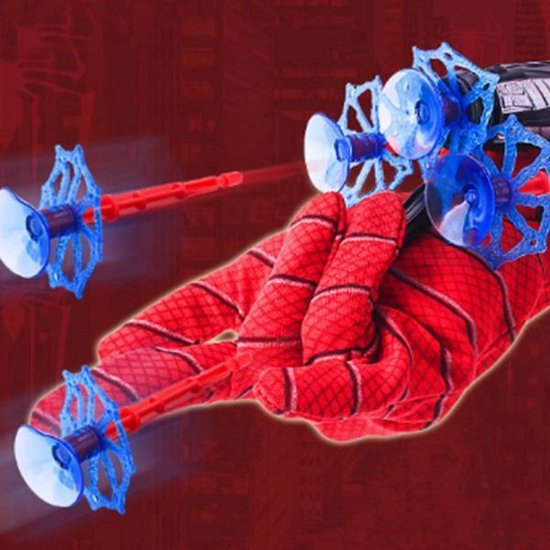 Tireur de toile Spiderman - Gant Spiderman avec toile - Lanceur Spiderman -  Masque de
