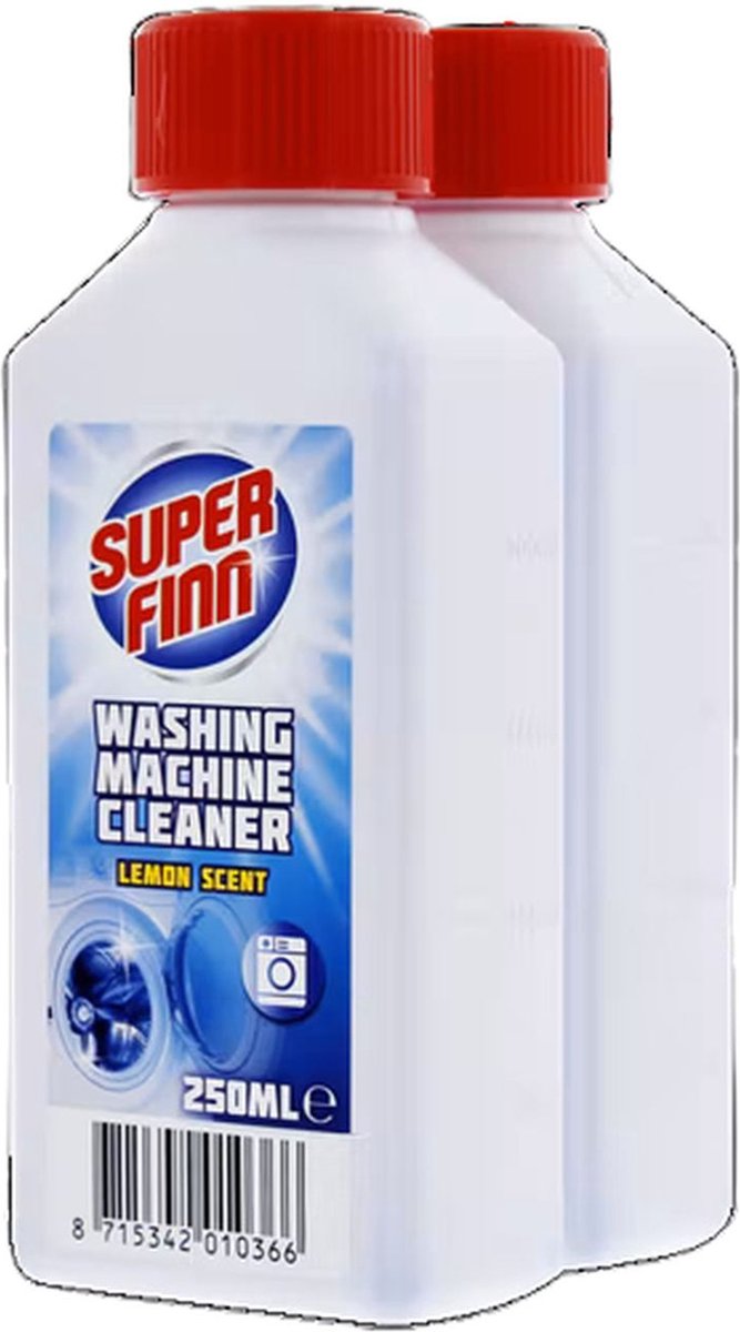 Super Finn Washing Machine Cleaner Mode D emploi Super Finn Cleaner Machine à Laver - Wit - 250 ML - Set de 2 - Geur Citroen  -... | bol.com