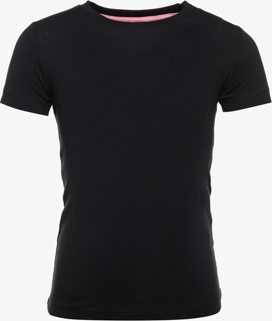 TwoDay meisjes basic T-shirt zwart - Zwart