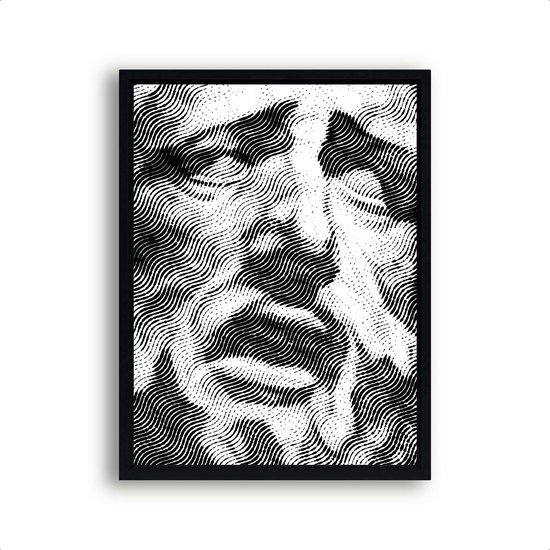 Poster griekse personage emotie angst / fear - emoties / Kunst