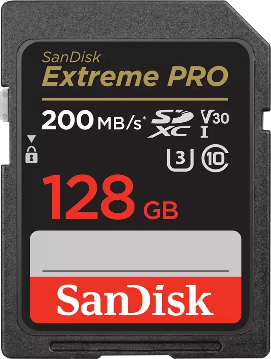 1. Beste SD-kaart: SanDisk Extreme Pro SD card