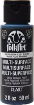 Multi-surface Acrylverf - 2960 Prussian Blue - Folkart - 59 ml