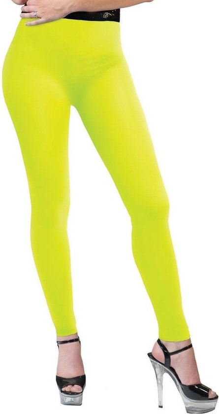 Legging jaune fluo pour femme - Accessoires déco | bol