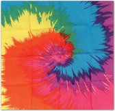 Tie dye print bandana