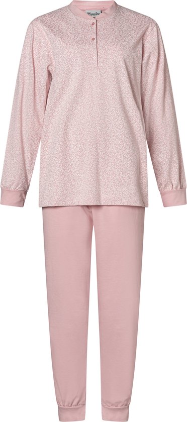 Dames pyjama Lunatex 100% katoen 124174 rose XXL