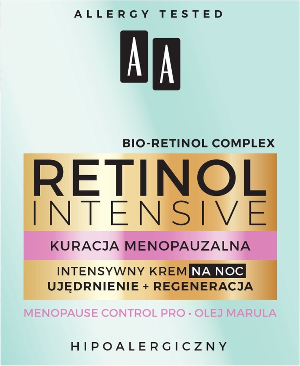 Retinol Intensive Menopause Treatment nachtcrème verstevigend + regeneratie 50ml