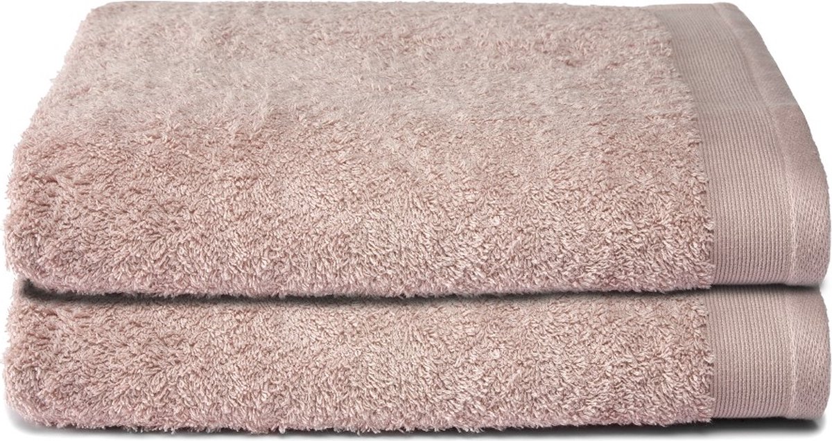 Lucca - Douchelaken - 2-pack - 70x140 - Pink