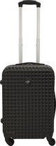 SB Travelbags Handbagage koffer 51cm 4 wielen trolley - Zwart