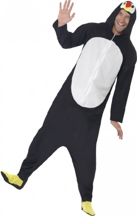 Onesie pinguin voor volwassenen