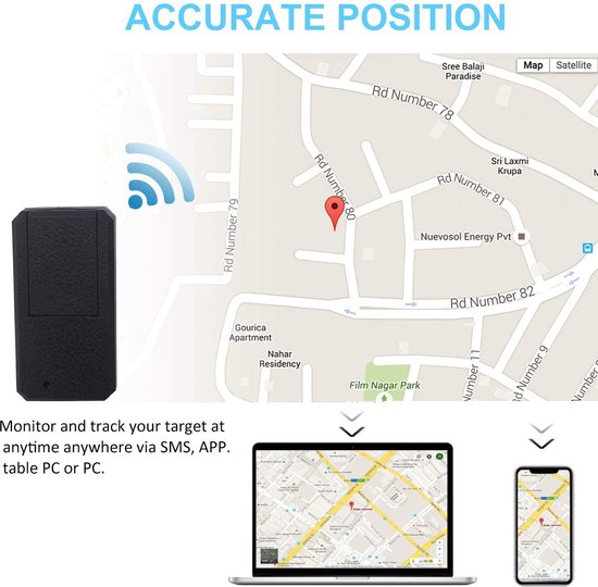 GPS Tracker GPS Tracker kind Autotracker Mini GPS Tracker vindt