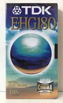 TDK E-HG180 Minuten - VHS BAND