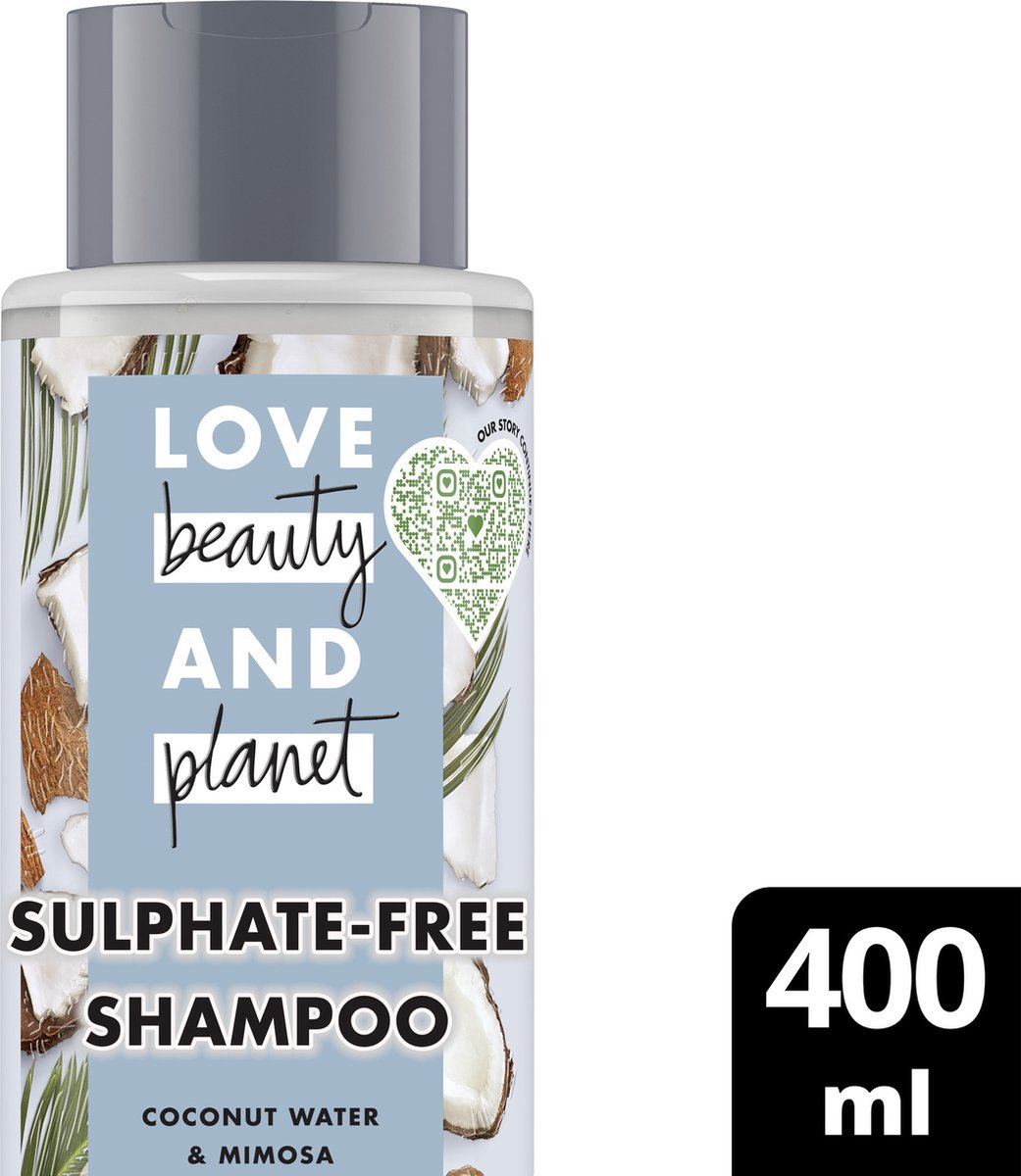 Love Beauty And Planet - Volume & Bounty Shampoo szampon do włosów dodający objętości Coconut Water & Mimosa Flower 400ml