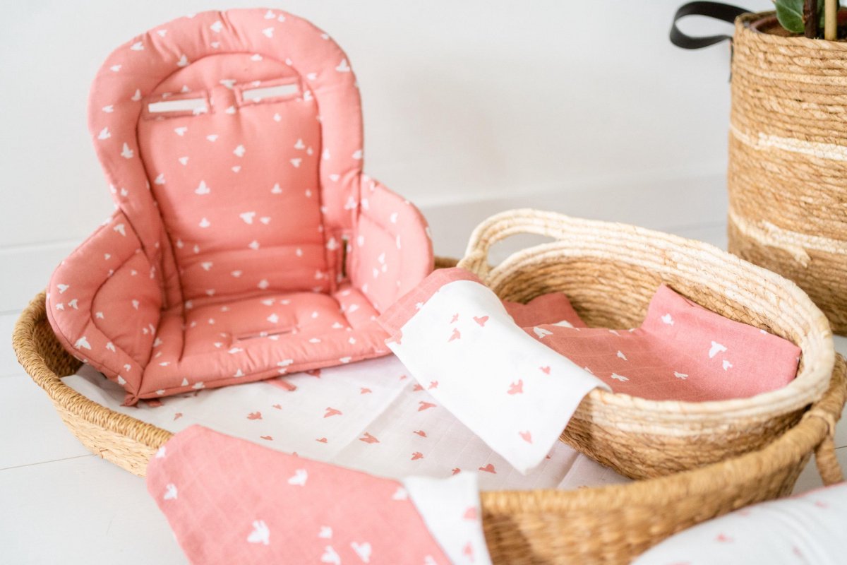 Briljant Baby Stoelverkleiner Birds Ash Rose thumbnail 3