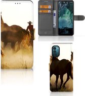 GSM Hoesje Nokia G11 | G21 Bookcase Cowboy