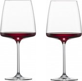 Zwiesel Glas Vivid Senses Verre à vin Velvety & somptueux 140 - 0,71 Ltr - Coffret cadeau 2 verres