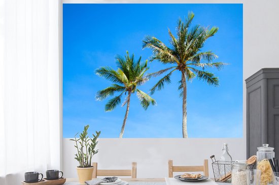 Stickers muraux - Palmier - Été - Tropical - 160x120 cm - Film Adhésif XXL