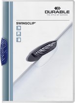 Klemmap durable 2260 swingclip blauw | Omdoos a 25 stuk | 25 stuks