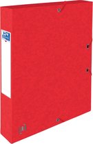 Elastobox oxford top file+ a4 40mm rood | 1 stuk | 9 stuks