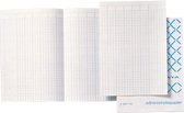 Comptable papier double folio 14 colonnes 100 feuilles