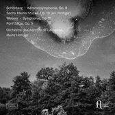 Orchestre De Chambre De Lausanne, Heinz Holliger - Schönberg: Kammersymphonie Op. 9, Sechs Kleine Stücke (CD)