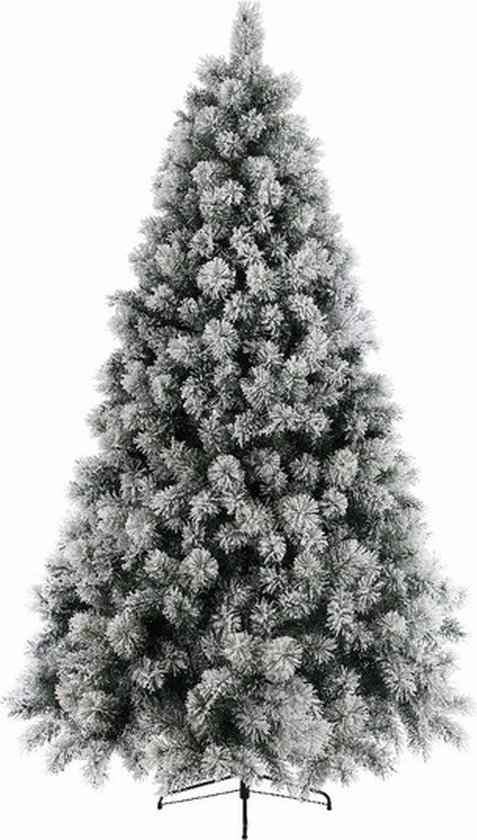 Besneeuwde kunst kerstboom op metalen poot 120 cm kunstbomen - Kunst  kerstbomen/kunstbomen | bol.com