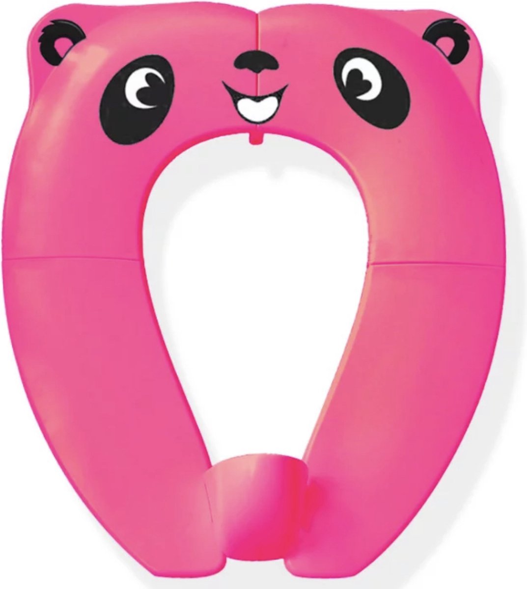 Panda Toiletbril - Opvouwbaar - voor Kinderen - WC Bril Verkleinen - Zindelijkheidstraining - Roze