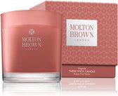 Molton Brown Rhuharb three wick candle - 3 lont kaars
