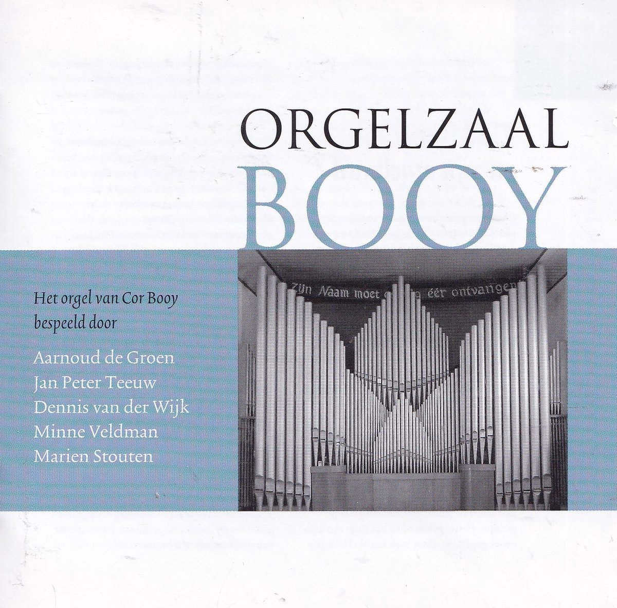 Orgelzaal Booy