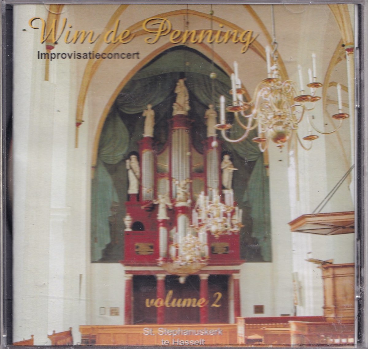 Improvisatieconcert 2 - Wim de Penning bespeelt het orgel van de St. Stephanuskerk te Hasselt