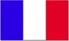 Drapeau France 90 x 150 cm Articles de fête - Articles de décoration pour supporters / fans sur le thème de la France