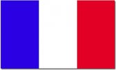 Drapeau France 90 x 150 cm Articles de fête - Articles de décoration pour supporters / fans sur le thème de la France