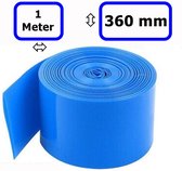 1 Meter - 360mm BatteryPack PVC Krimpkous Tube Wrap