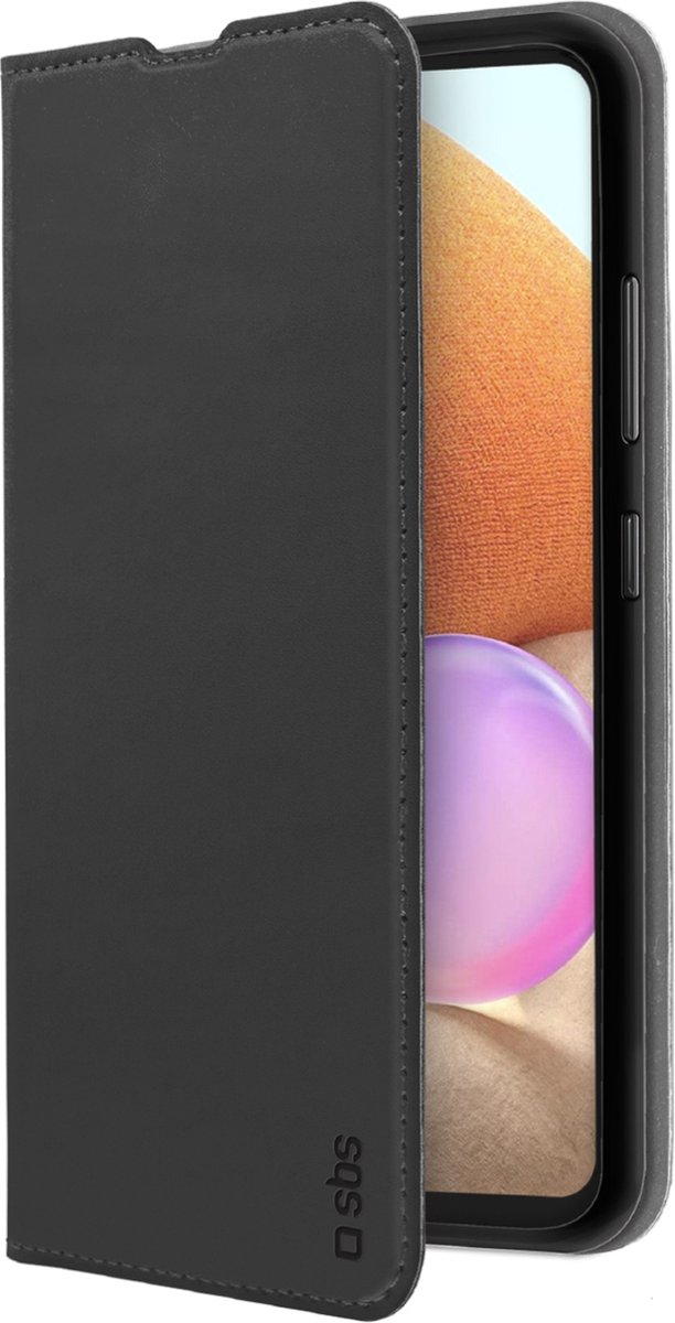 Samsung Galaxy A33 Hoesje - SBS - Book Wallet Serie - Kunstlederen Bookcase - Zwart - Hoesje Geschikt Voor Samsung Galaxy A33