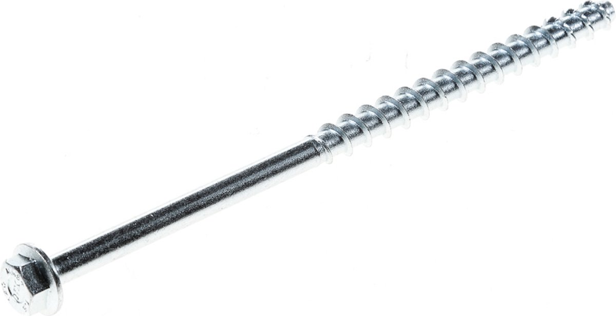 HECO MULTI-MONTI-plus schroefanker 7,5x140 - zeskantkop - verzinkt - 49821 (Per 50 stuks)