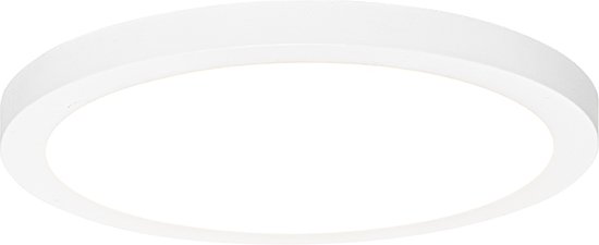 QAZQA trans - Moderne LED Inbouwspot - 1 lichts - Ø 30 cm - Wit - Buitenverlichting