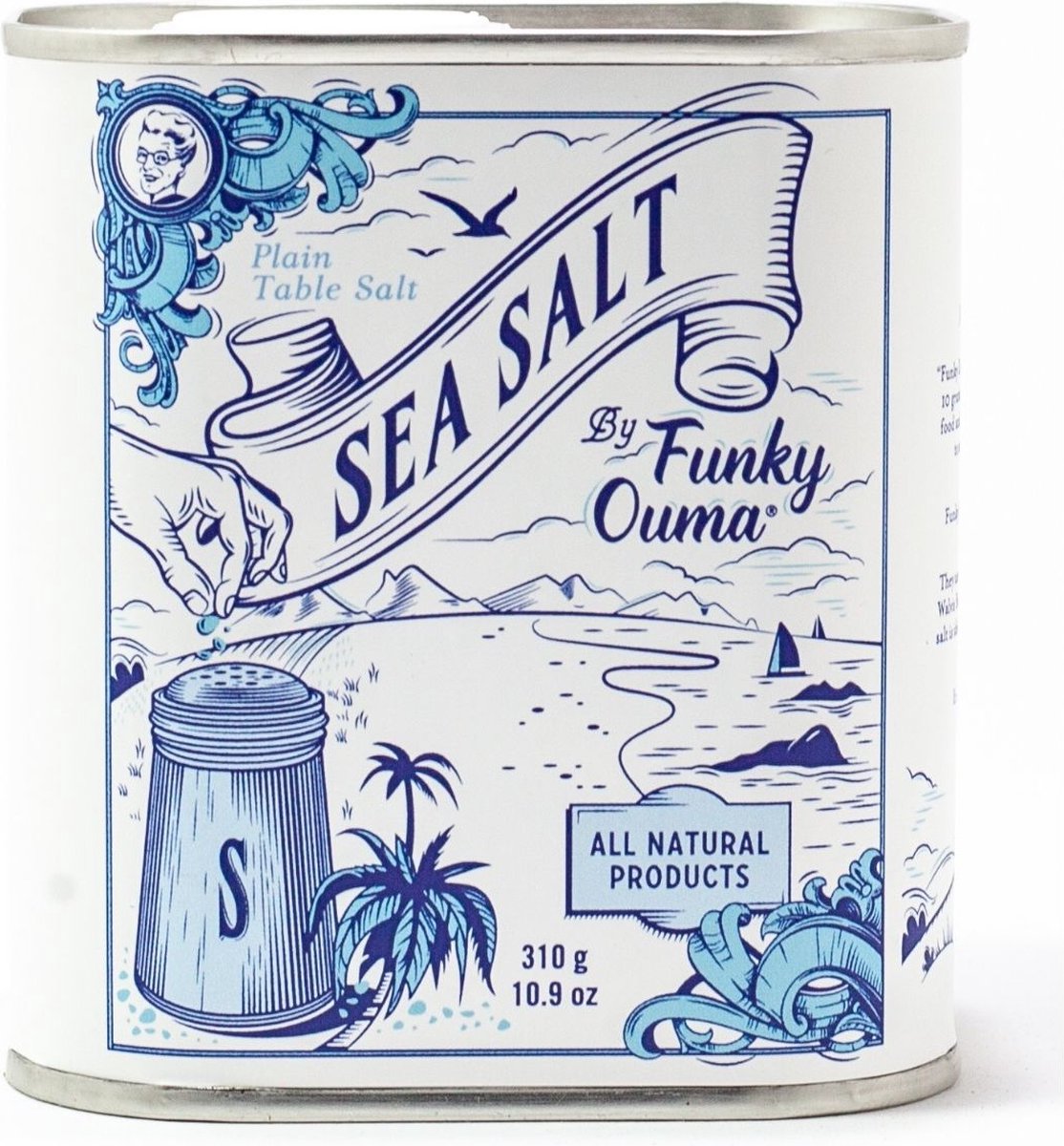 Funky Ouma - Sea Salt - Tin 310g